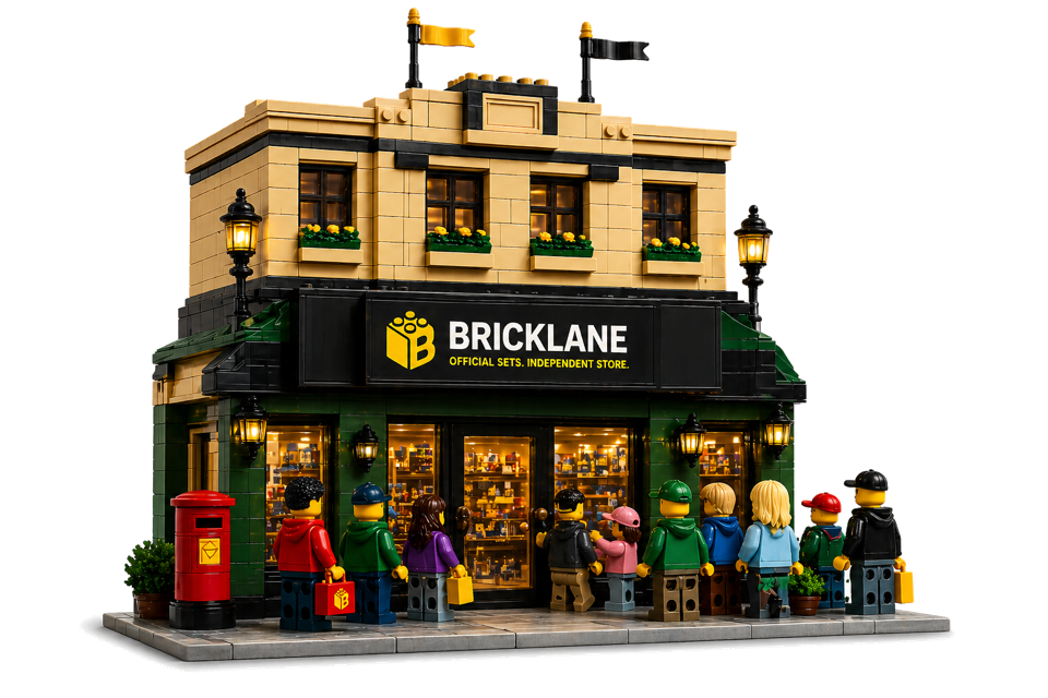 Bricklane LEGO-inspired storefront preview